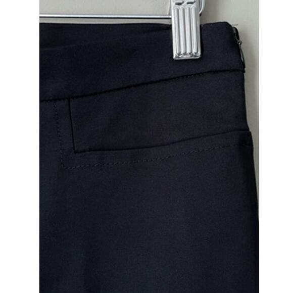 Akris Punto Franca Black Cotton Techno Highrise Pant 8 - Picture 6 of 9